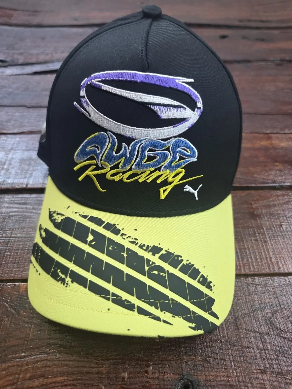 Puma x ASAP Rocky AWGE Racing SnapBack Hat Cap NWT